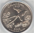 2008-D 25C Oklahoma MS67
