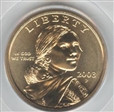 2003-P SAC$1 MS68