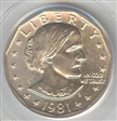 1981-P SBA$1 MS64