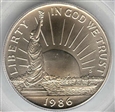 1986-D 50C Statue Of Liberty MS69