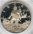 1992-S 50C Columbus PR69DCAM