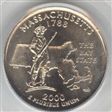 2000-P 25C Massachusetts MS67