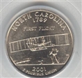 2001-P 25C North Carolina MS68