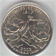 2002-P 25C Mississippi MS68