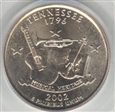 2002-P 25C Tennessee MS68
