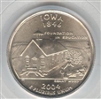 2004-D 25C Iowa MS68