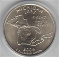 2004-D 25C Michigan MS68