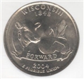 2004-D 25C Wisconsin MS67