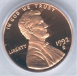 1992-S 1C PR69DCAM