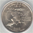 2002-P 25C Louisiana MS68