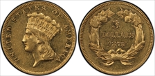 1873 $3 Closed 3 AU55