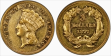 1877 $3 AU53