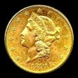 1891-S $20 MS62