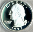 1993-S 25C Silver PR70DCAM