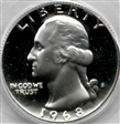 1968-S 25C PR68DCAM