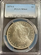 1879-S $1 MS64