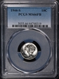 1944-S 10C MS66FB