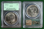 1976-D $1 Type 2 MS66
