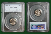 1996-W 10C MS66