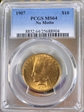 1907 $10 Indian MS64