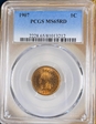 1907 1C MS65RD