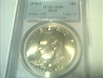 1976-S $1 Silver MS64