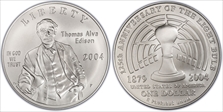2004-P $1 Edison MS70