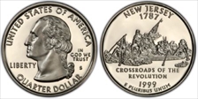 1999-S 25C New Jersey PR70DCAM