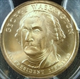 2007-P $1 G. Washington - Pos. B Satin Finish SP68