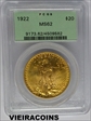 1922 $20 MS62
