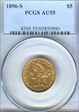 1896-S $5 AU55