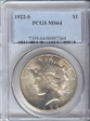 1922-S $1 MS64