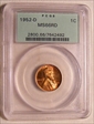 1952-D 1C MS66RD