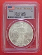 2006 $1 Silver Eagle First Strike MS69