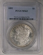 1892 $1 MS63