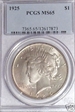 1925 $1 MS65