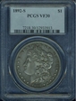1892-S $1 VF30