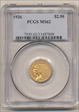 1926 $2.50 MS62