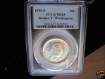 1946-S 50C Booker T. Washington MS65