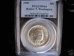 1950 50C Booker T. Washington MS64