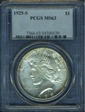 1925-S $1 MS63