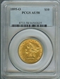 1895-O $10 AU58