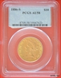1886-S $10 AU58