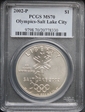 2002-P $1 Olympics-Salt Lake City MS70