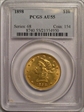1898 $10 AU55
