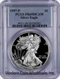 1997-P $1 Silver Eagle PR69DCAM
