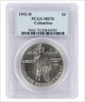 1992-D $1 Columbus MS70