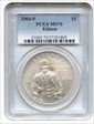 2004-P $1 Edison MS70