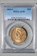 1905-S $10 AU55