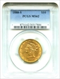 1888-S $10 MS62